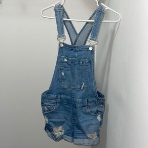 Garage Overall Shorts